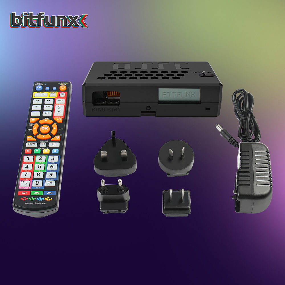 Retro Gaming Hard Drive - Bitfunx OSSC HW V1.8 Konverter Pemindai