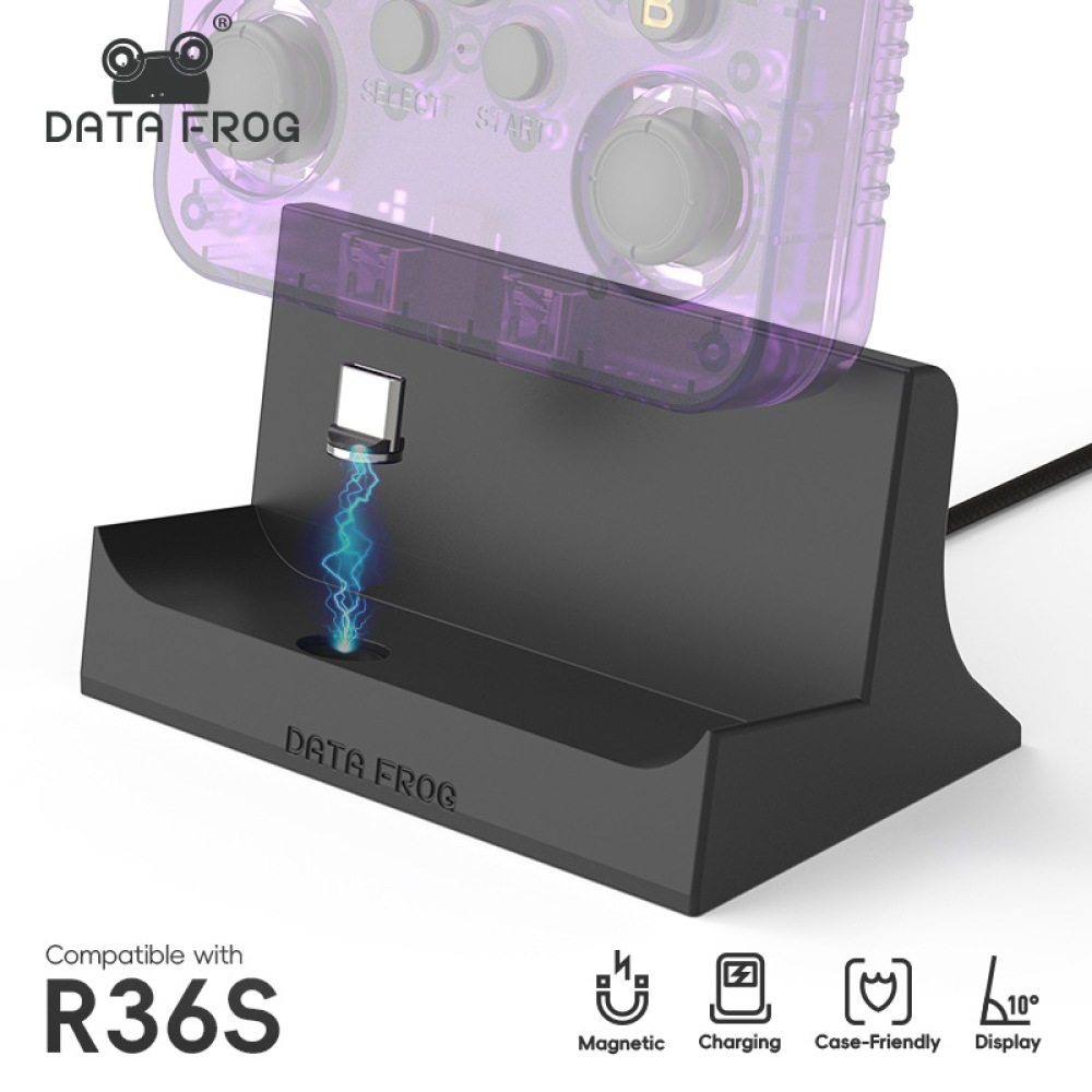 Retro Gaming R36S - Basis Pengisian Daya Magnetik Konsol Game