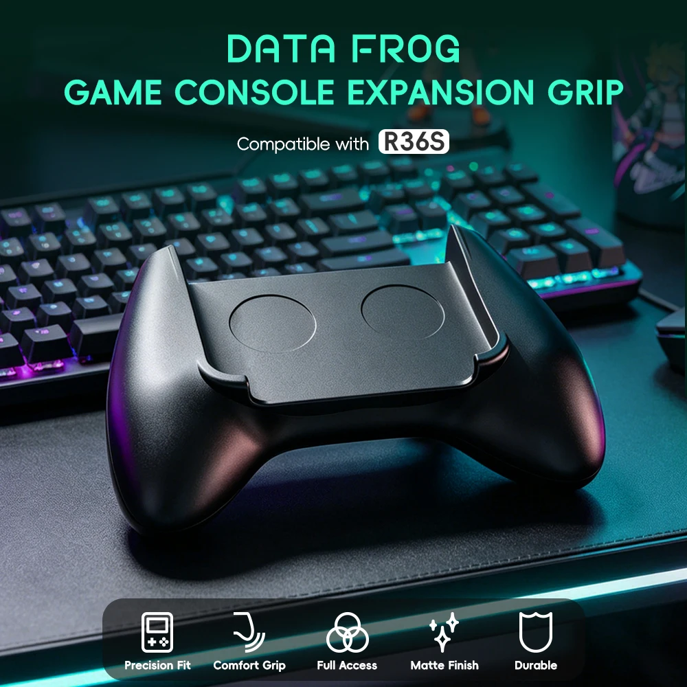 Retro Gaming R36S - Pegangan Game Ergonomis Data Frog R36S,