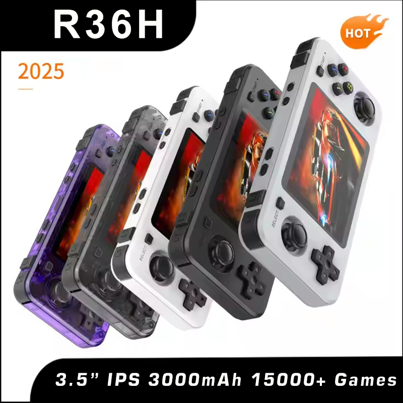 Retro Gaming R36S - Konsol Genggam Retro R36H Baru Sistem
