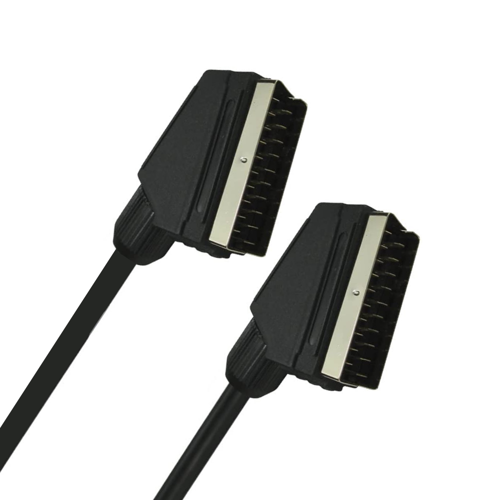 Scart To Hdmi - Kabel Scart RGB 21-PIN Kabel Video