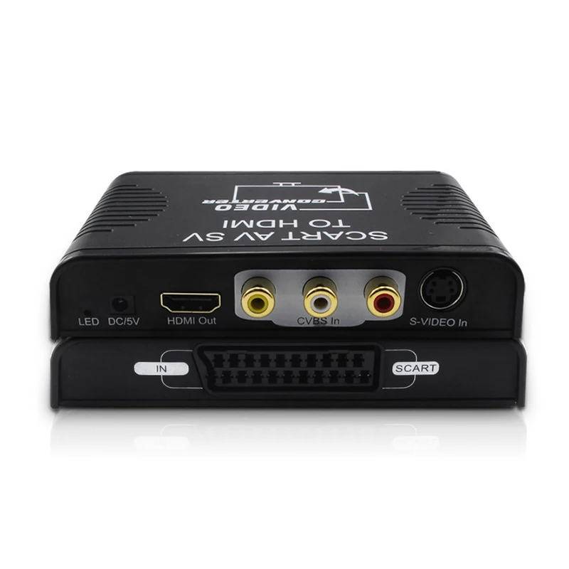 Scart To Hdmi - S-video komposit AV Scart ke HDMI