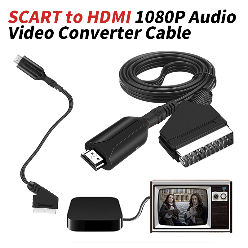 Kabel Konverter Audio Video SC - Scart To Hdmi ulasan dan harga