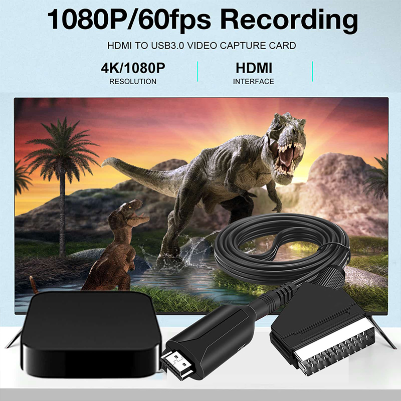 Kabel Konverter Audio Video SC - Scart To Hdmi ulasan dan harga