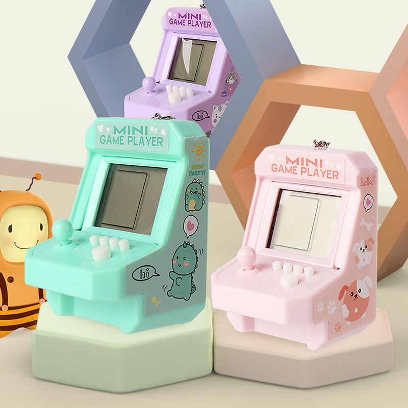 Konsol Game portabel Mini deng - Retro Gaming Keychain ulasan dan harga
