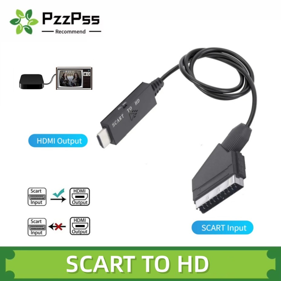 Konverter Scart ke HDMI 1M, Sc - Scart To Hdmi ulasan dan harga