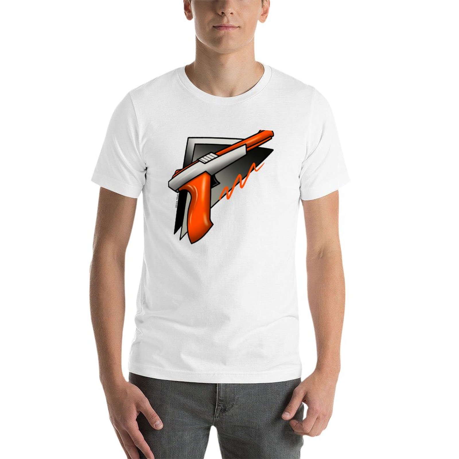 Kaos Katun Lembut Anti-Susut d - Retro Gaming Light Gun ulasan dan harga