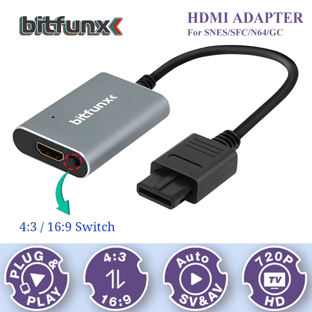 Bitfunx 720P Svideo / AV Ke Ad - Retro Gaming Expo ulasan dan harga