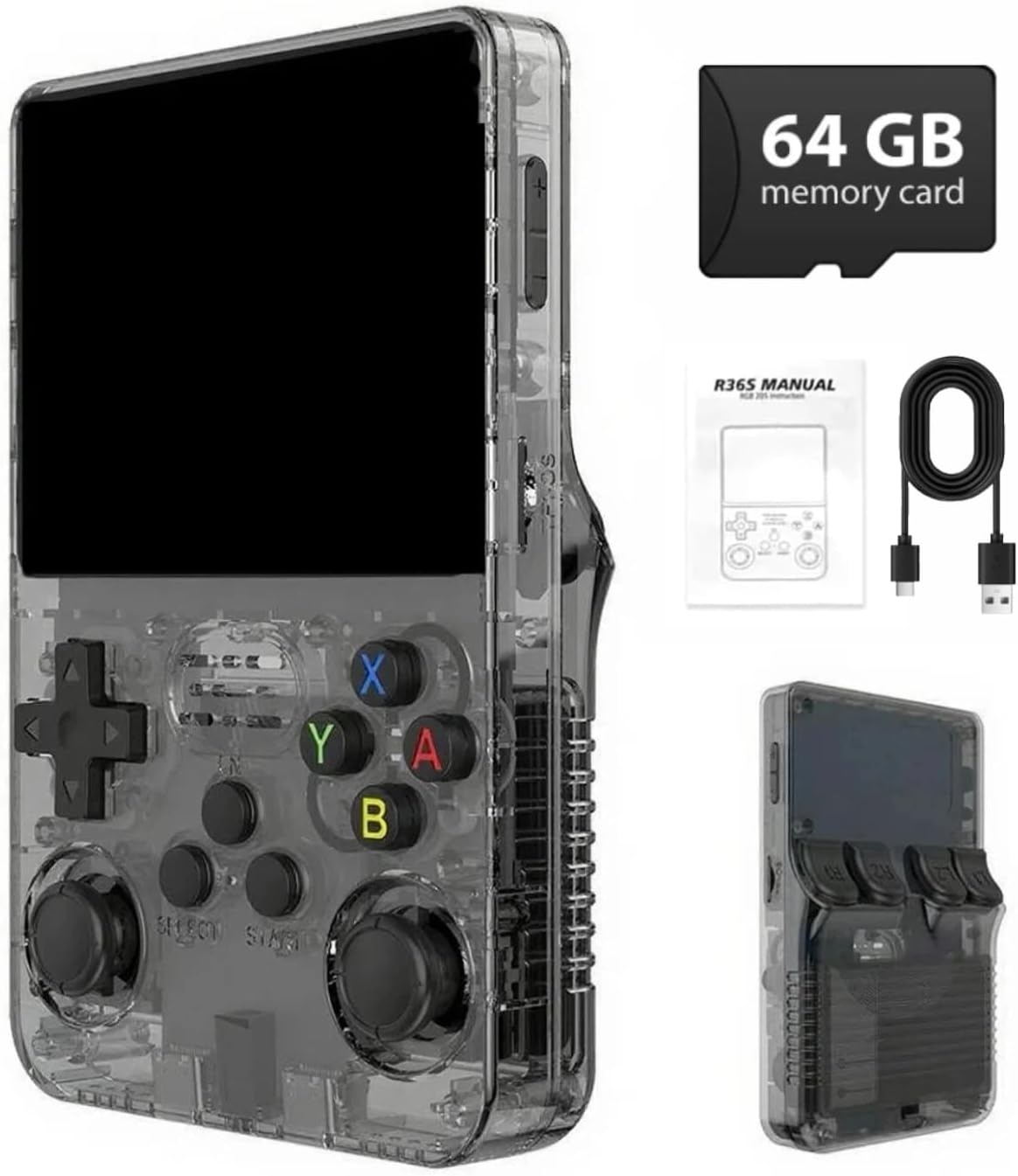 Konsol Game Retro R36S Layar I - Retro Gaming R36S ulasan dan harga