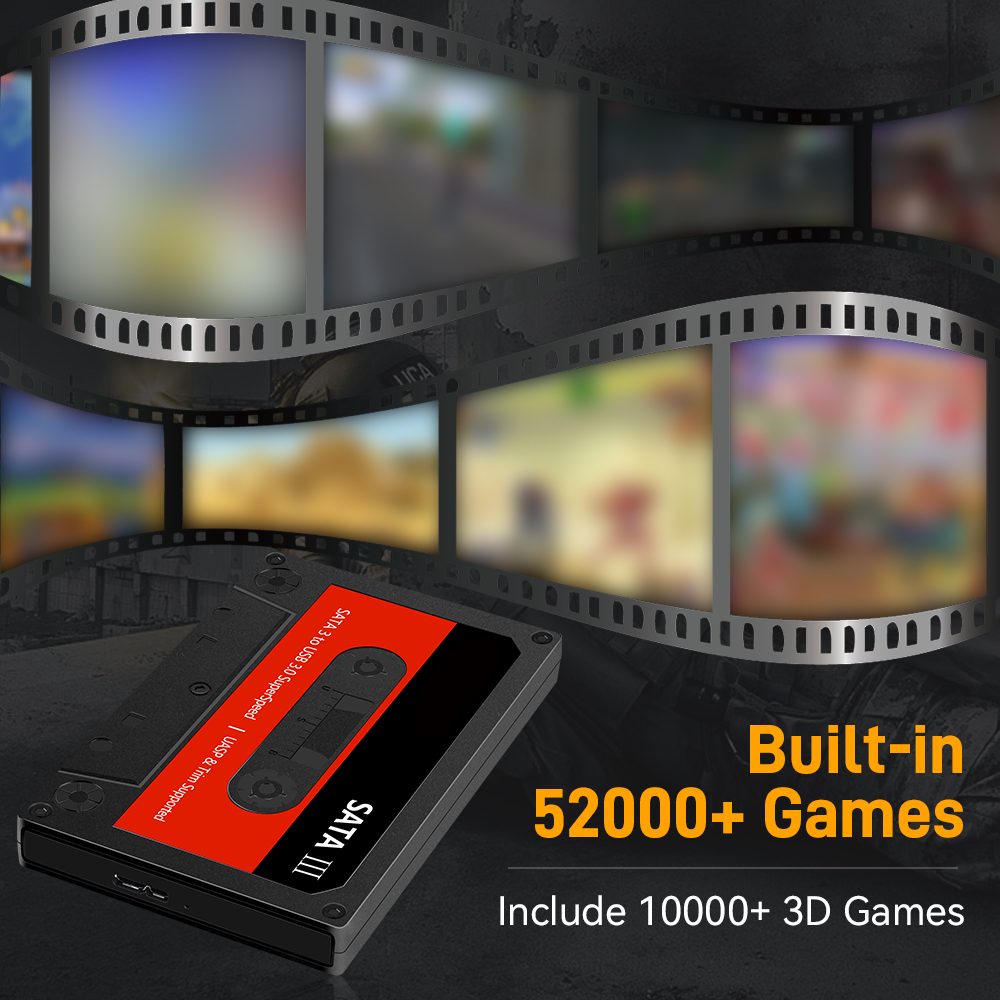 Batocera Hard Drive Game Emula - Retro Gaming Hard Drive ulasan dan harga