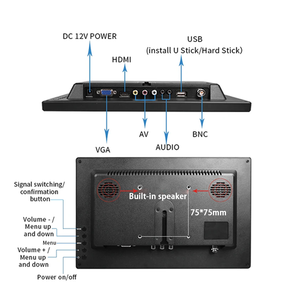 Monitor Komputer LCD Televisi  - Retro Gaming Monitor ulasan dan harga