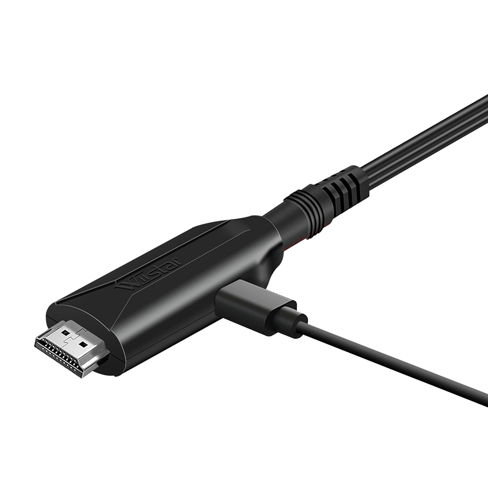 Adaptor konverter Audio Video  - Scart To Hdmi ulasan dan harga