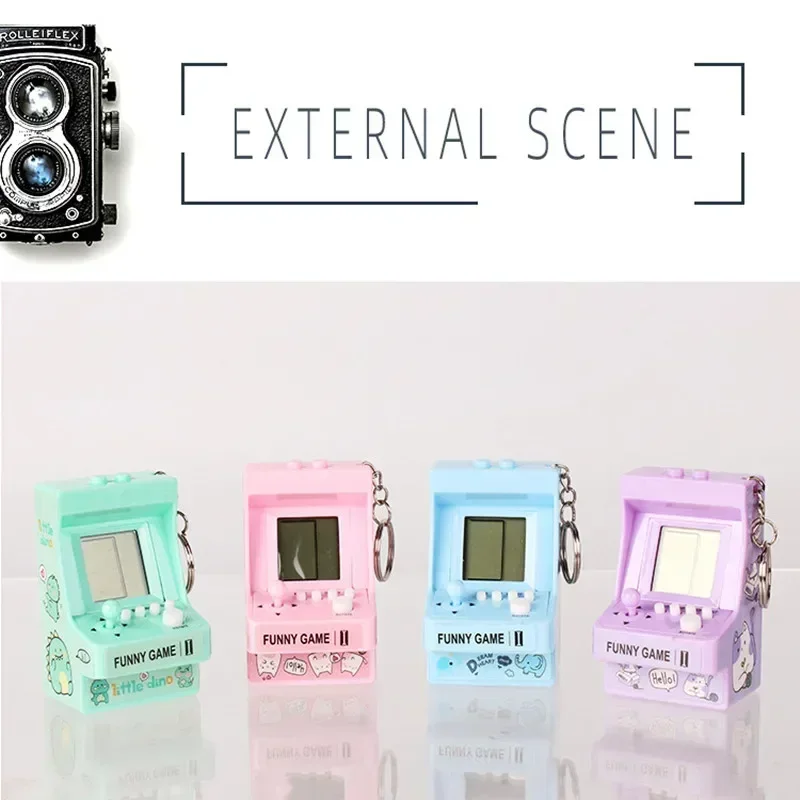 Gantungan kunci Mini portabel, - Retro Gaming Keychain ulasan dan harga