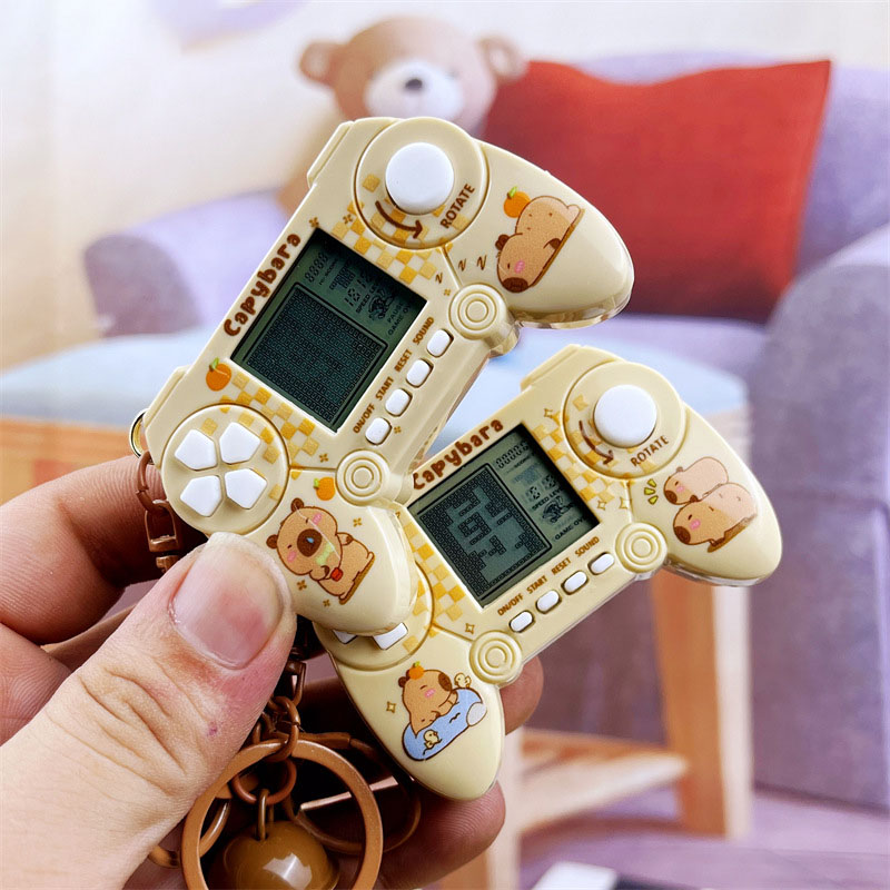 Capybara gantungan kunci mesin - Retro Gaming Keychain ulasan dan harga