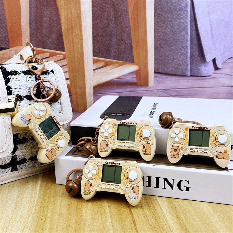 Capybara gantungan kunci mesin - Retro Gaming Keychain ulasan dan harga