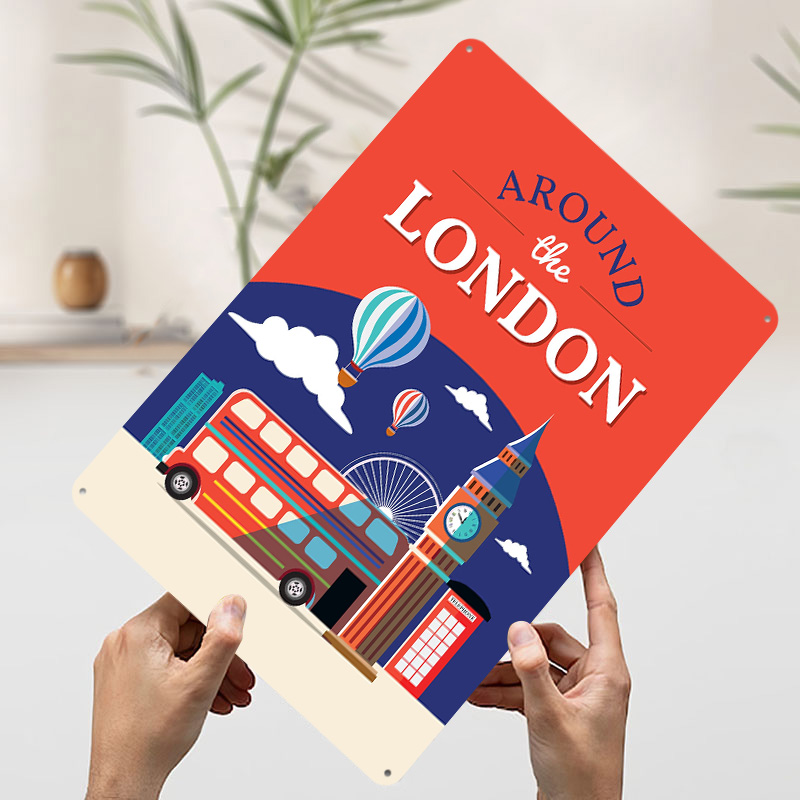 Poster Logam Perjalanan di Lon - Retro Gaming London ulasan dan harga