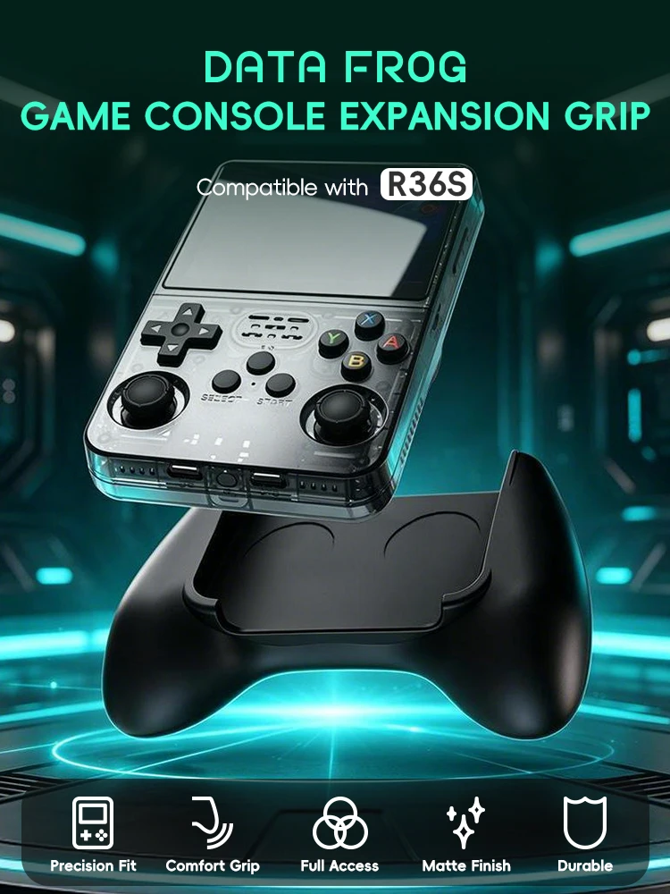 Pegangan Game Ergonomis Data F - Retro Gaming R36S ulasan dan harga