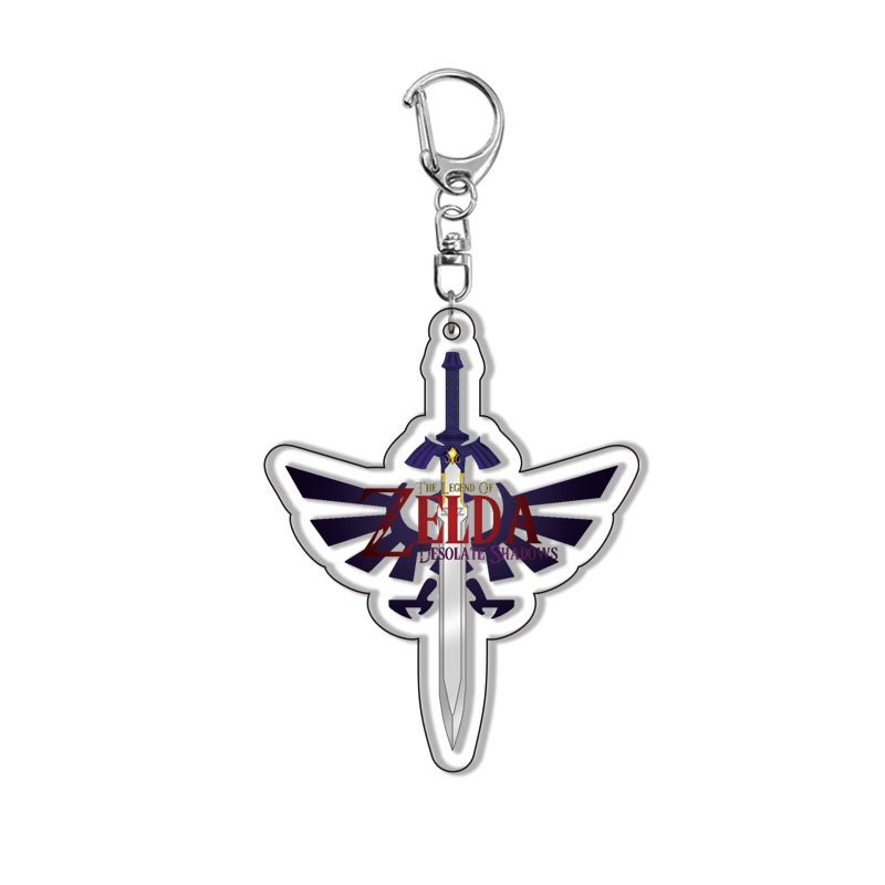 Gantungan Kunci Akrilik Zelda  - Retro Gaming Keychain ulasan dan harga