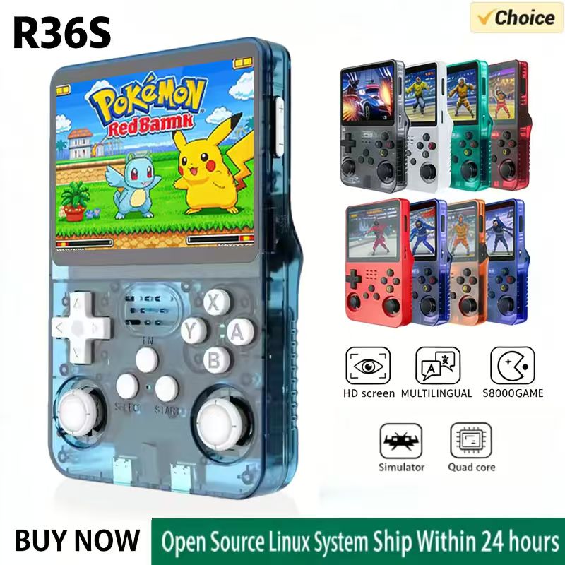 Konsol Game Genggam R36S Siste - Retro Gaming R36S ulasan dan harga