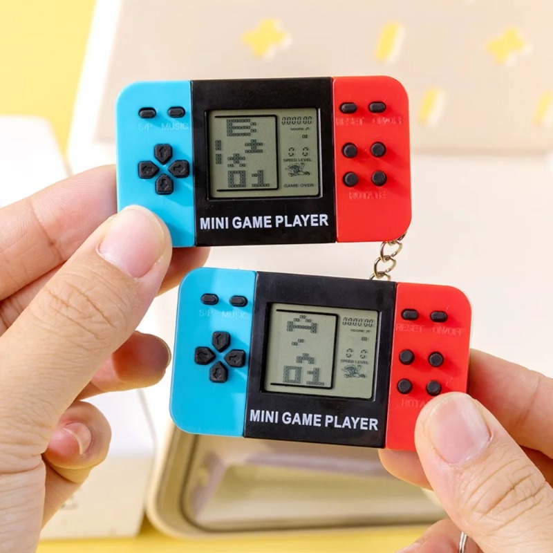 Konsol Game Elektronik Genggam - Retro Gaming Keychain ulasan dan harga