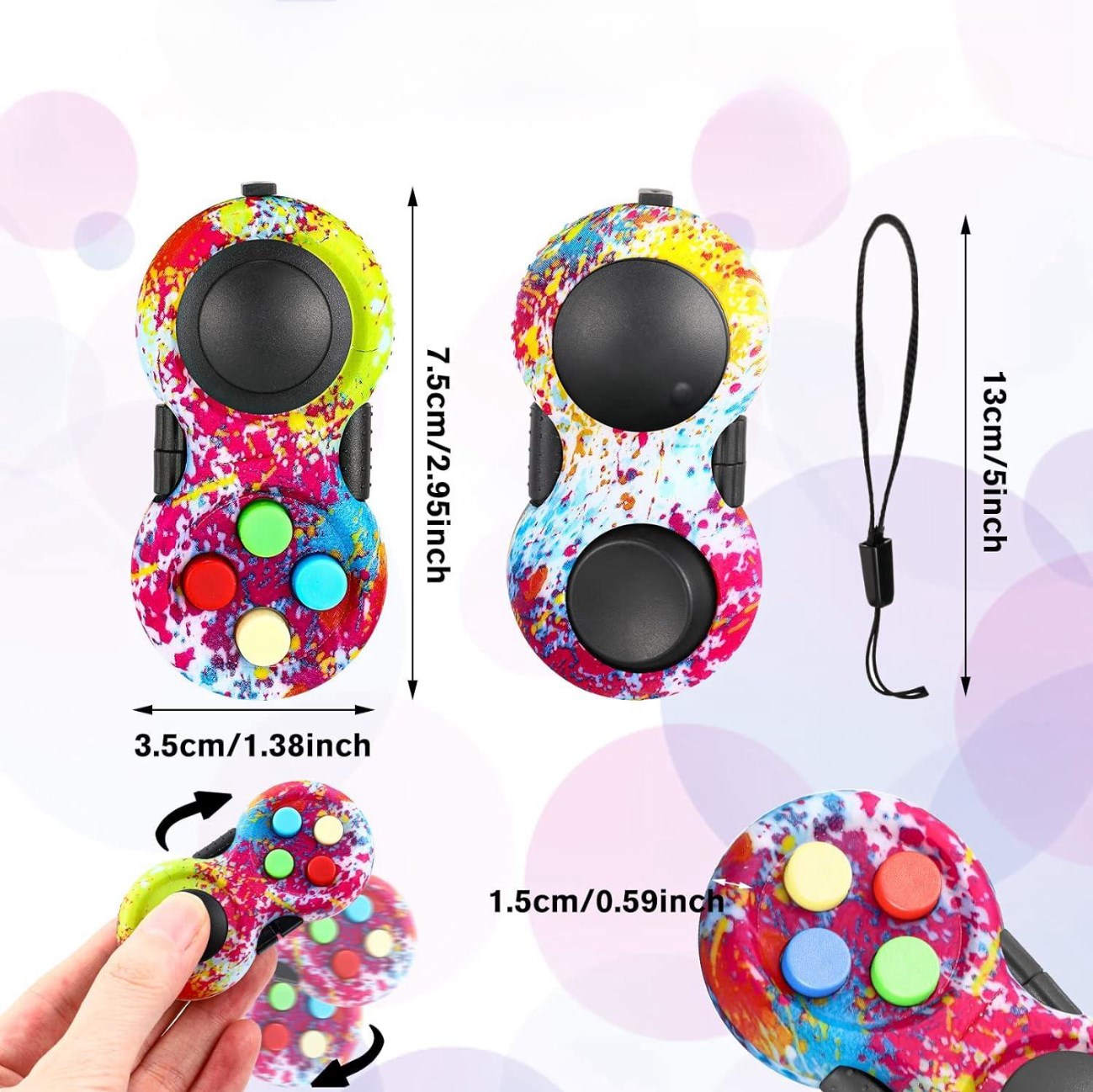 Fidget Pad Retro klasik kontro - Retro Gaming Tablet ulasan dan harga