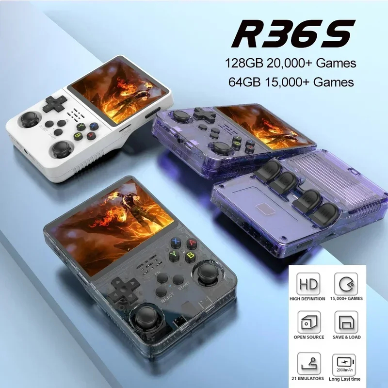 Konsol Game Genggam Retro R36S - Retro Gaming R36S ulasan dan harga