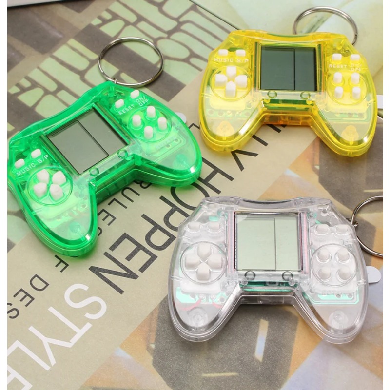 Gantungan Kunci Mini Berbentuk - Retro Gaming Keychain ulasan dan harga