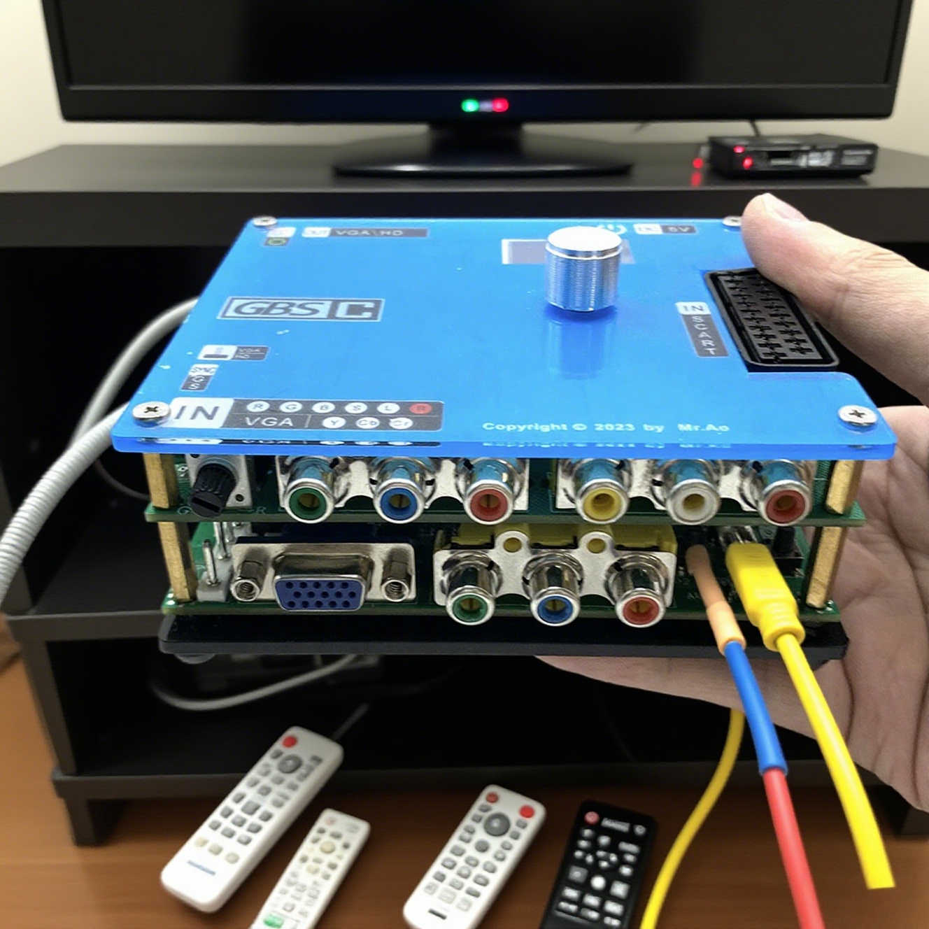 GBS Control Video Game Signal  - Scart To Hdmi ulasan dan harga