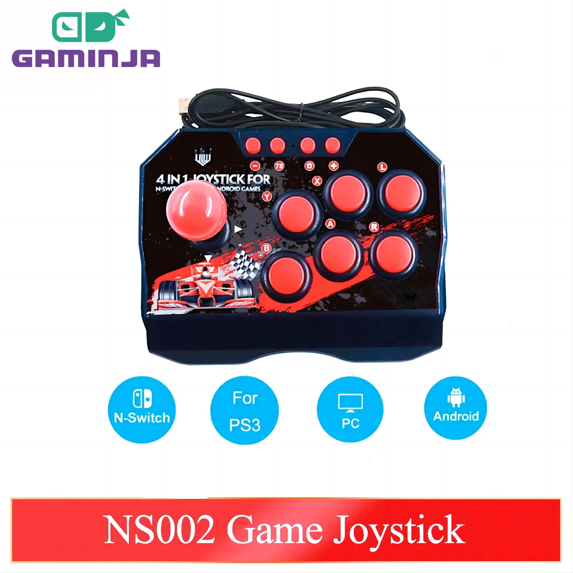 GAMINJA NS002 4 In 1 Retro Arc - Retro Gaming Tablet ulasan dan harga