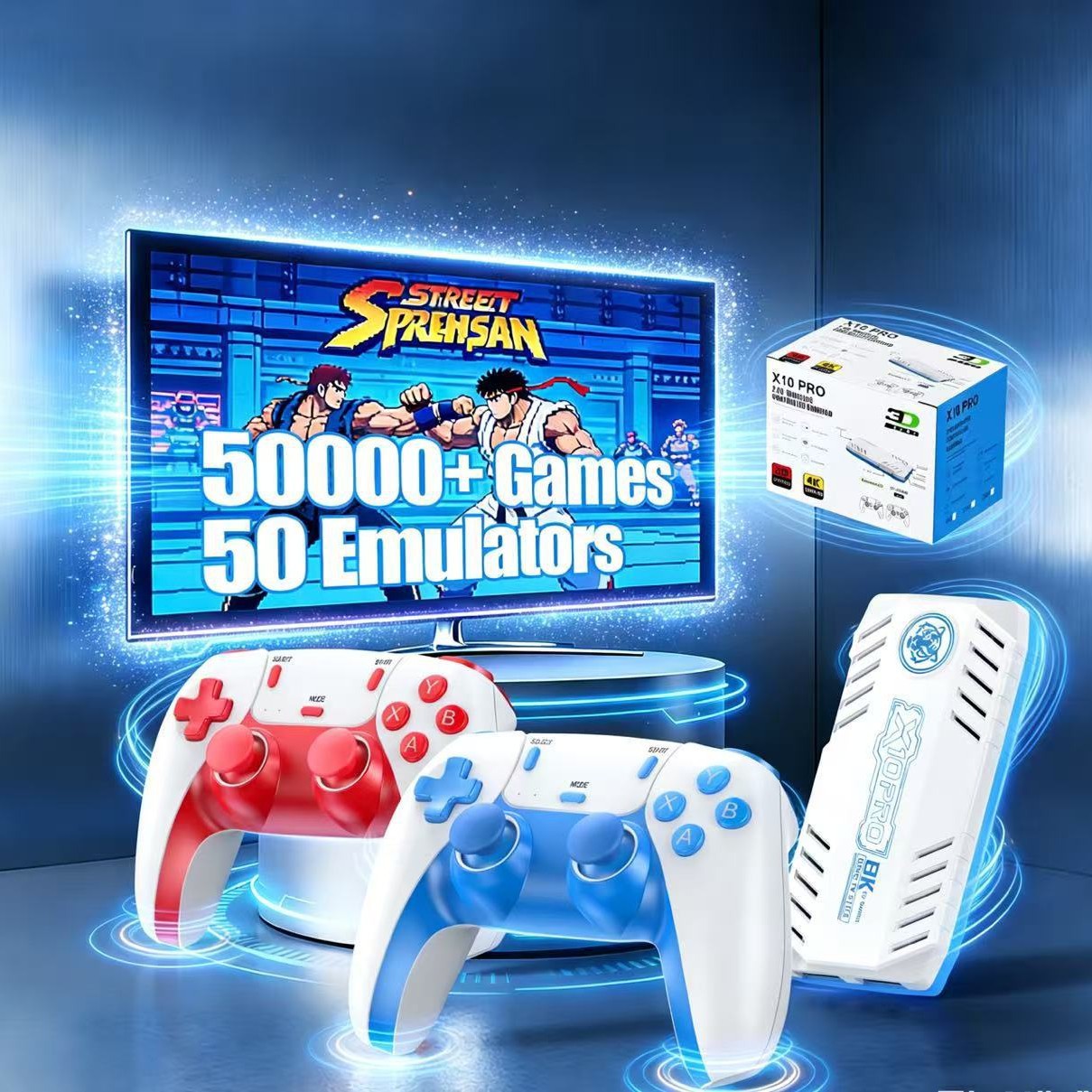 Konsol Game Genggam Retro X10  - Retro Gaming For Tv ulasan dan harga