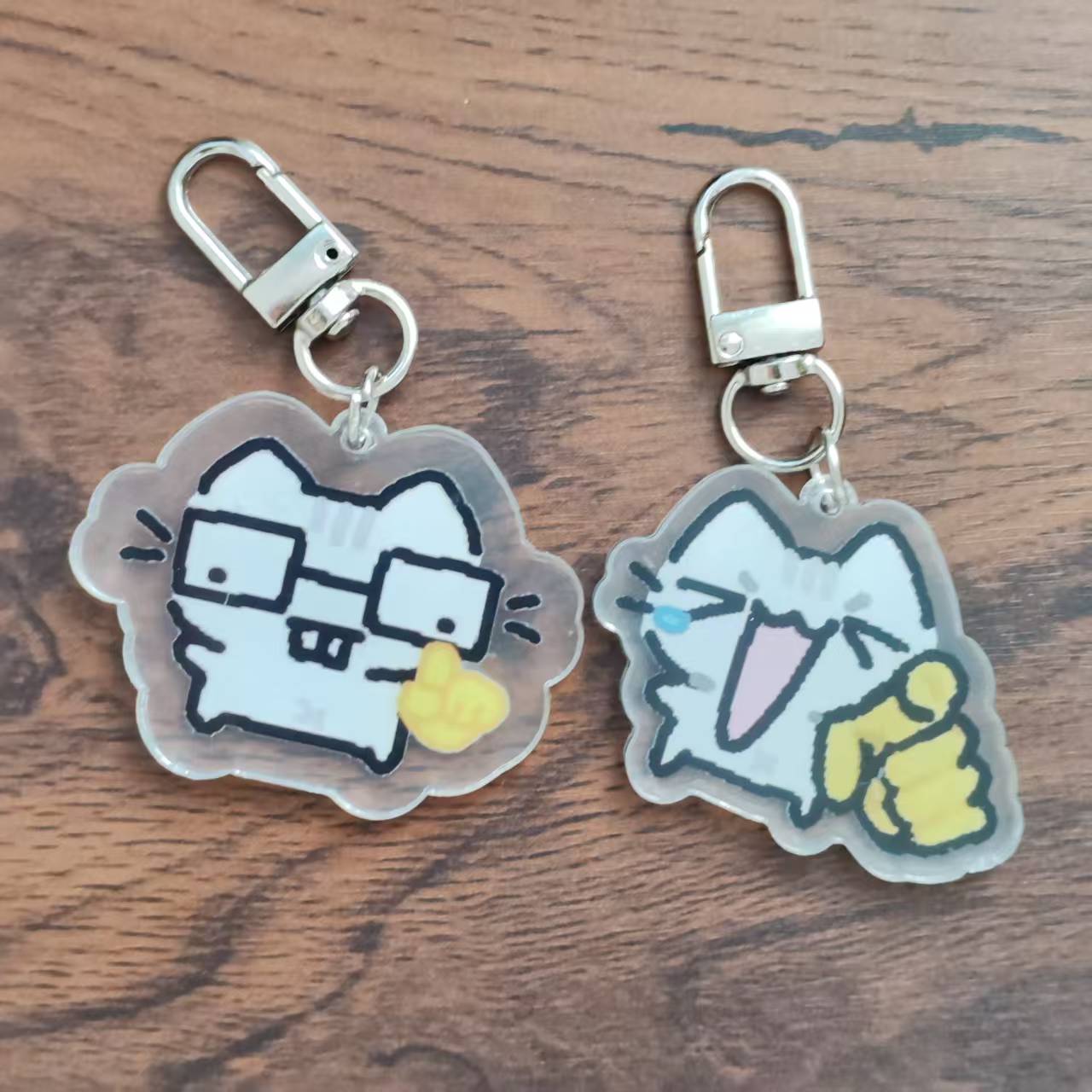 Gantungan Kunci Kucing Pixel 2 - Retro Gaming Keychain ulasan dan harga