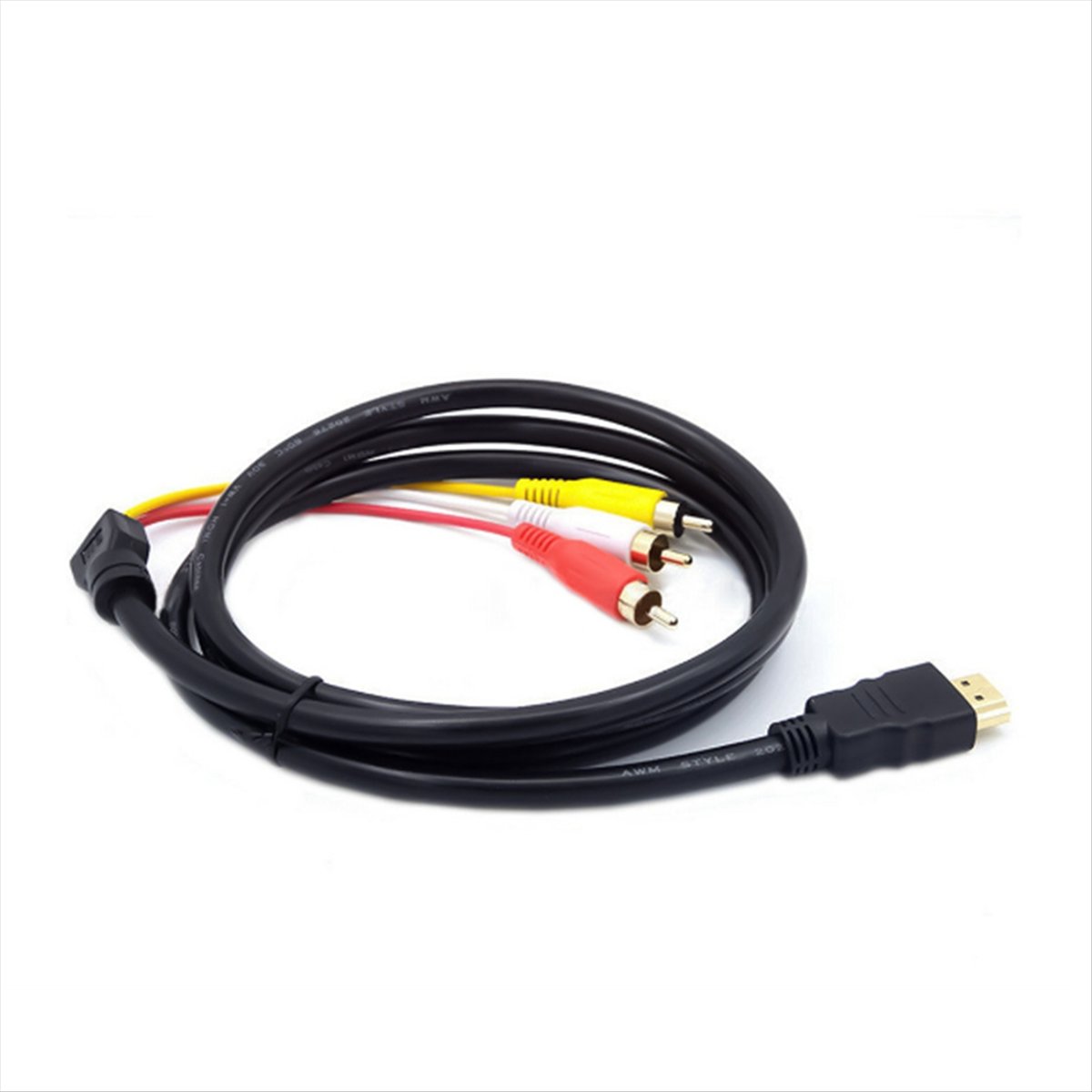 (A32M) Kabel Adaptor 2-In-1 HD - Scart To Hdmi ulasan dan harga