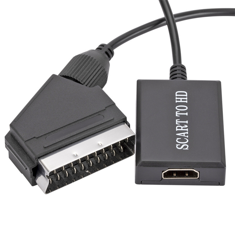 Adaptor Konverter Peningkatan  - Scart To Hdmi ulasan dan harga