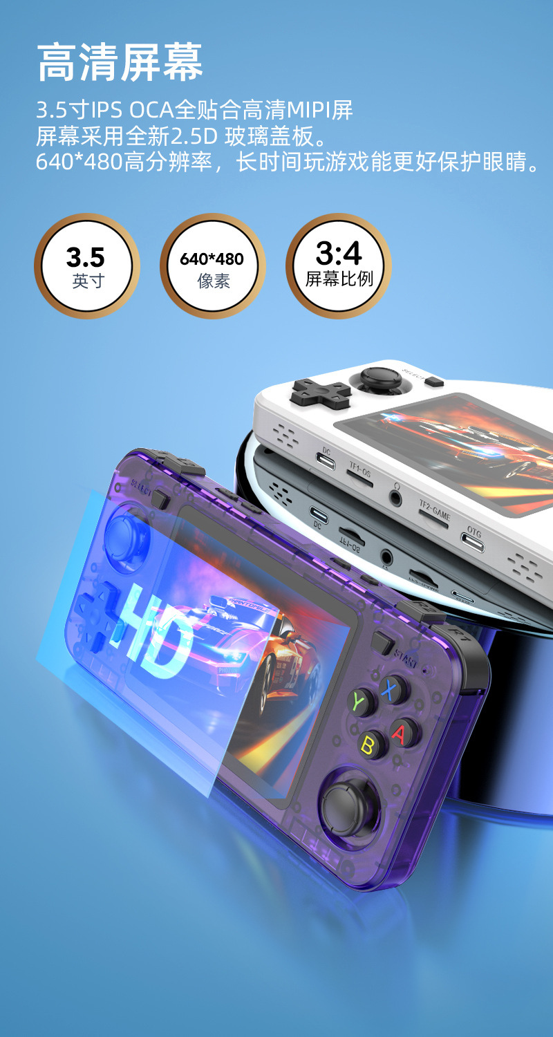 Konsol Genggam Retro R36H Baru - Retro Gaming R36S ulasan dan harga